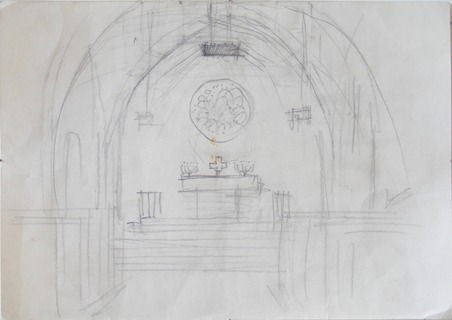 Preliminary Work for Altarpiece, Jægersborg Church